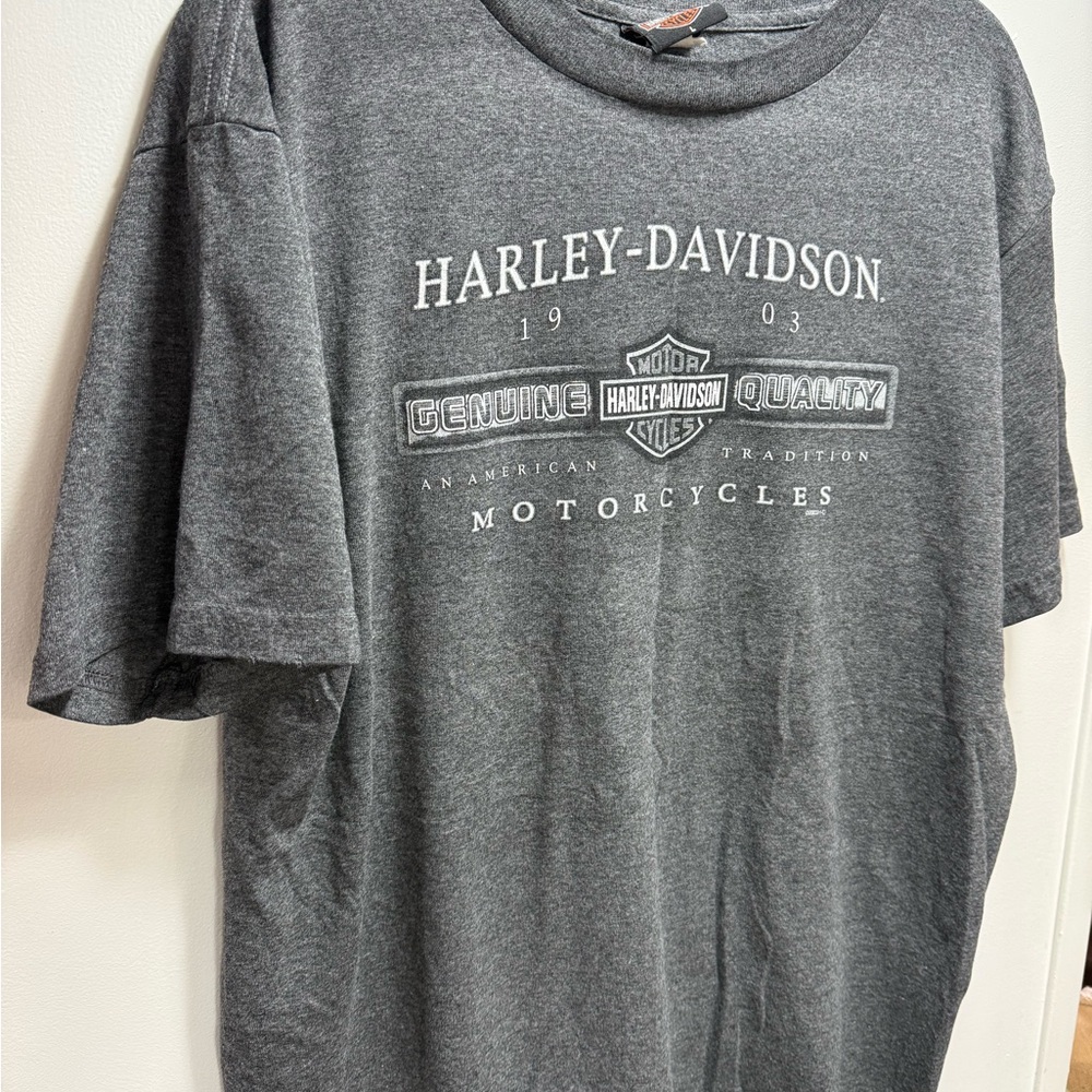 Harley-Davidson Charcoal Short Sleeve Tee